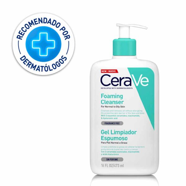 GEL LIMPIADOR ESPUMOSO 473ml - Cerave